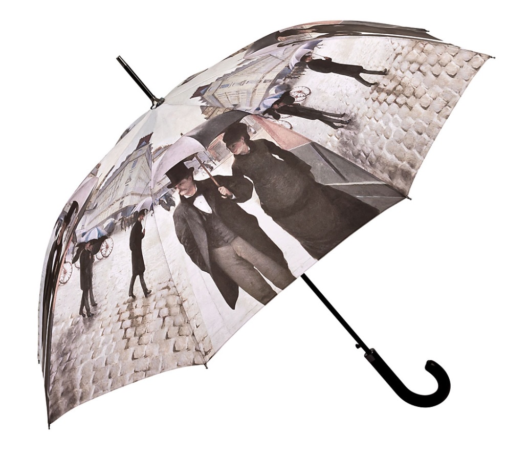 Deštník Gustave Caillebotte - Paříž v dešti