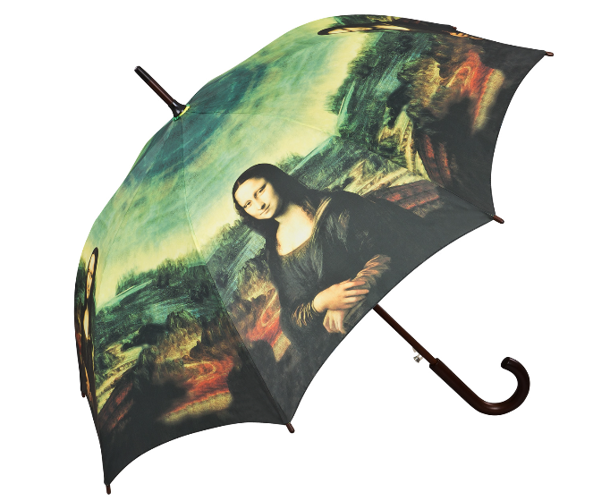 Deštník Leonardo da Vinci - Mona Lisa