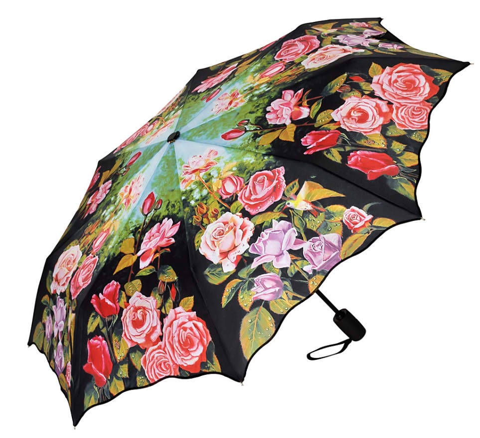 Deštník Růžová zahrada