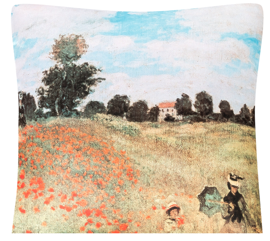 Polštář - Claude Monet: Makové pole