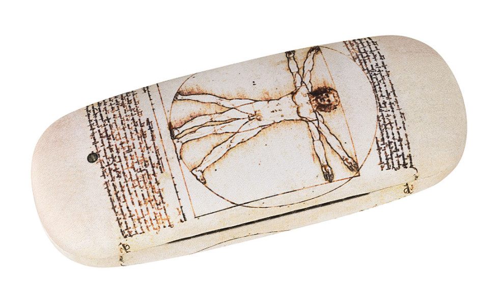 Pouzdro na brýle - Leonardo da Vinci: Vitruviánský muž