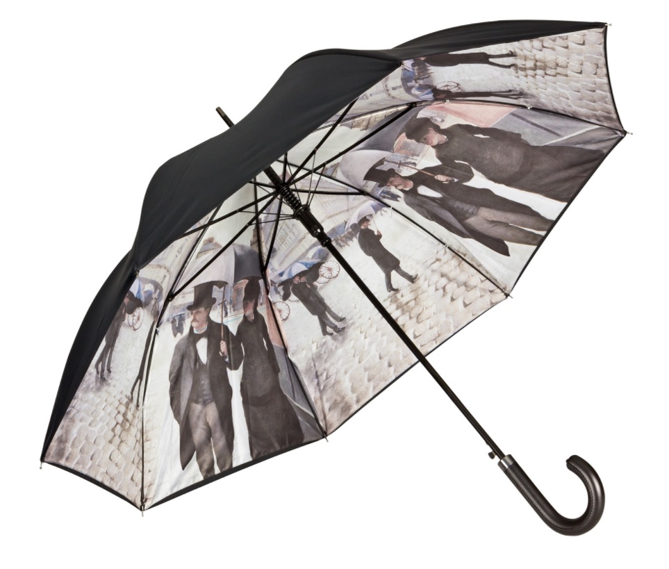 Deštník Gustave Caillebote: Paříž v dešti